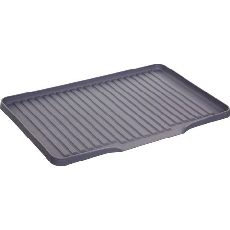 5Five Simply Smart – Tapis à vaisselle drainant 46x30 cm – En ABS et polypropylène – Drainage efficace – Design compact et léger pour cuisine