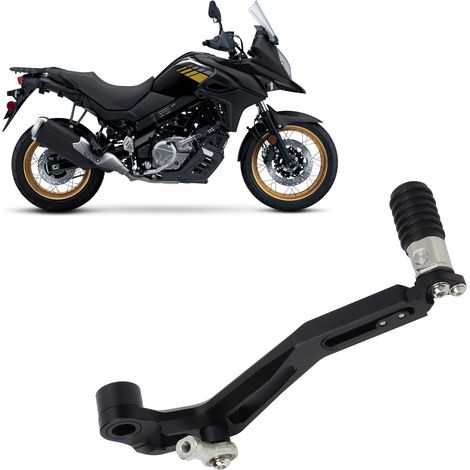 Klappbarer und verstellbarer Schalthebel für Suzuki V-Strom DL650 2017-2020, Schwarz (1/5)
