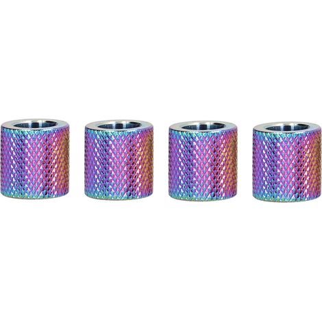 Colliers d'appui-tête de siège, 4 pièces, anneaux en cristal, décoration intérieure universelle pour voiture SUV camion coloré (1/5)