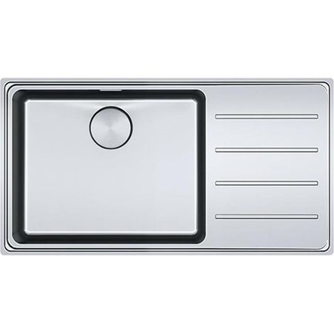 Franke Einbauspüle Mythos MYX 211 Edelstahl, Becken links (1/3)