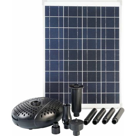 Set per Fontana SolarMax 2500 con Pannello Solare e Pompa Ubbink