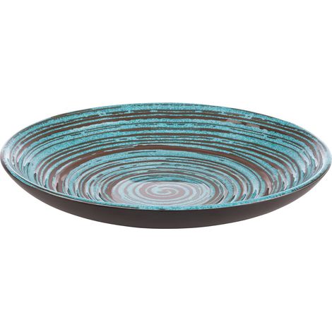 Assiette en mélamine CANCUN/Assiette de service pour de nombreux plats 25,50 x 25,50 x 4,50 cm (1/2)