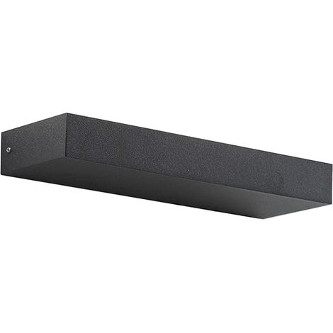 LEVEL – Applique Monoemissione LED 15W 100° IP65 3000K CRI80 in Alluminio Verniciato Antracite - Rossini Group (1/2)