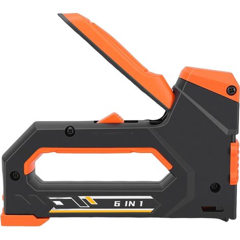Kit Agrafeuse 6 en 1, Manuelle Robuste pour Projets de Menuiserie (1/5)