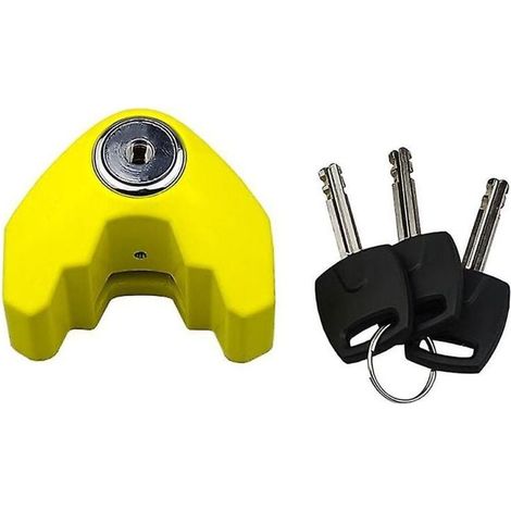Verrou de frein à disque de vélo, sécurité étanche, antivol, verrouillage de frein de roue, moto, scooter, véhicule pliable (1/2)