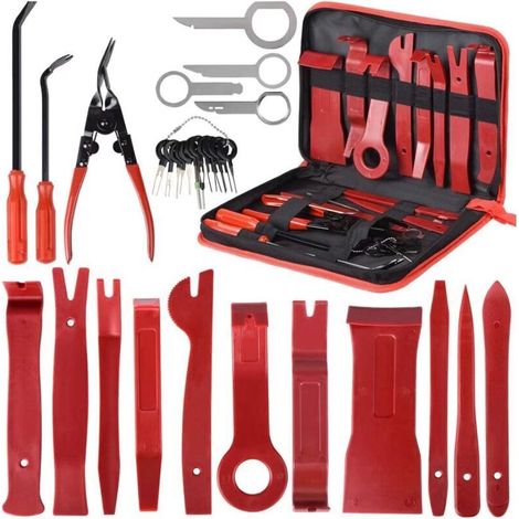 30-teiliges Verkleidungswerkzeug-Set mit Tasche - RWAuto & Moto ›Werkzeuge & Reparaturen› Werkzeuge für Autos (1/4)