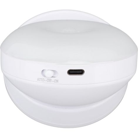 Veilleuse Rechargeable à Bâton, Applique Murale LED avec Détecteur de Mouvement, Rotative à 360 °, Veilleuse à Piles pour Chambre à Coucher, Couloir, Armoire, Cuisine, Escaliers, Automatique (1/5)