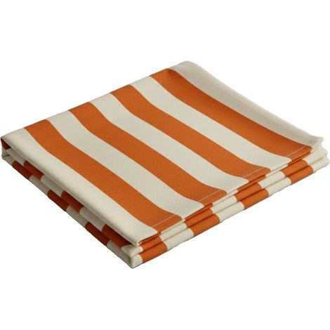 Tovaglia Trapezista, Lavabile, 100% Poliestere Tessuto Antipiega Made in Italy, Forma Rettangolare, 320x140 cm Arancione (1/5)