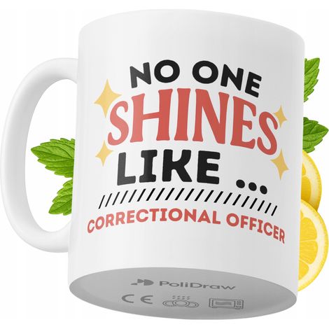 Lustige Tasse für Justizvollzugsbeamte – Kaffee- oder Teetasse mit witzigem Textdesign – ideal für Geburtstage, Namenstage, Feiertage und besondere Anlässe. Hochwertige Tasse für Zuhause, Büro und Arb (1/5)