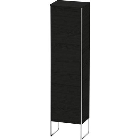 Duravit XSquare armario alto, 1 puerta, tope derecho, 4 estantes