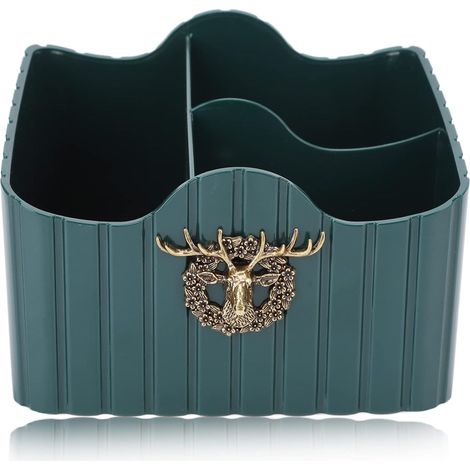Boîte de Rangement de Cosmétiques, Organisateur de Maquillage Tiroir Dortoir Bureau Finition Commodes Soins de la Peau Rouge à Lèvres Étagère en Plastique Tiroirs (1/5)