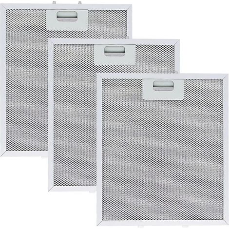 Aimoonsa – Metallfettfilter für Dunstabzugshauben 305 x 267 mm – 3-lagig aus Aluminium – Spülmaschinenfest – Kompatibel mit verschiedenen Modellen (1/5)