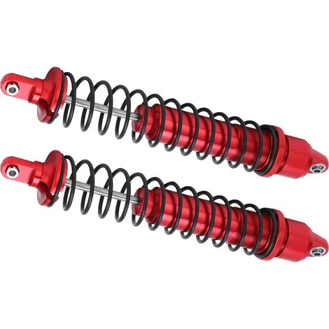Amortisseurs de rechange rouge pour modèles RC 1/5 Traxxas Xmaxx et Baja à essence (1/5)