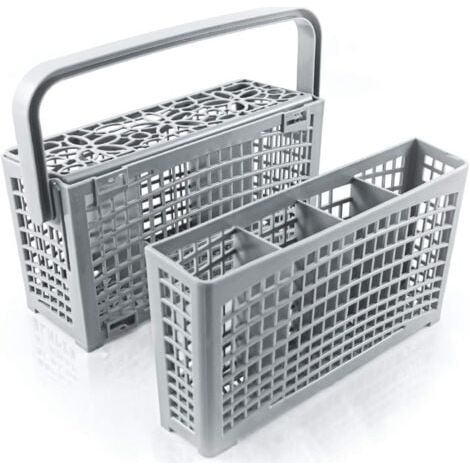 Panier Couvert Lave Vaisselle [23 x 8,5 &4,5 x 13,5cm]. Panier Lave Vaisselle avec Solution innovante 2 en 1 – Panier Couvert Lave Vaisselle Universel, résistant à la Chaleur. (1/5)