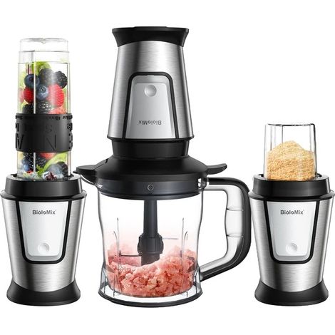 Robot culinaire, Mixeur multifonction, Extracteur de jus portable, TB23M, UE (1/2)