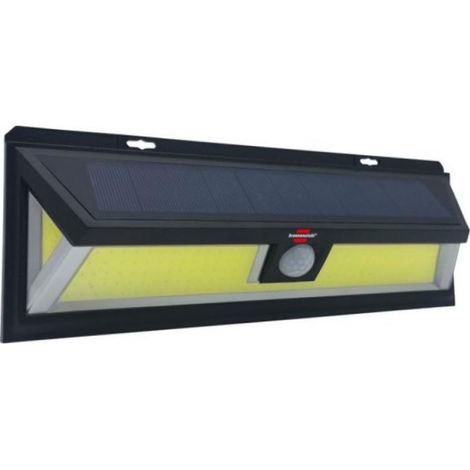 Lámpara con panel solar brennenstuhl 1171830016-detector de movimiento-negro