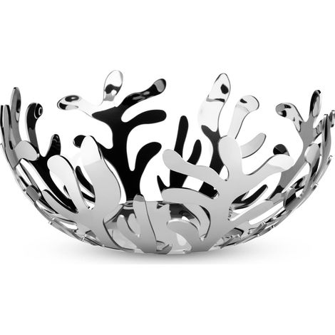 Alessi ESI01/25 Mediterraneo Fruttiera, Acciaio Inossidabile 18/10, Argento (1/4)