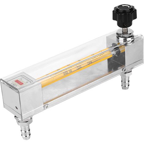 Débitmètre à tube de verre LZB-3 pour liquides acides et alcalins, 10-100 mL/min (1/5)