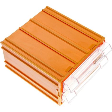 Forte K-31 Transparente Aufbewahrungsbox mit Schubladen (1/2)