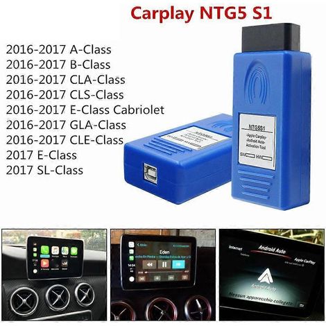 Outil d'activation Apple CarPlay NTG5S1/NTG5ES2 et Android Auto NTG5S1 pour Mercedes-Benz NTG5 S1 NTG5ES2 (1/5)