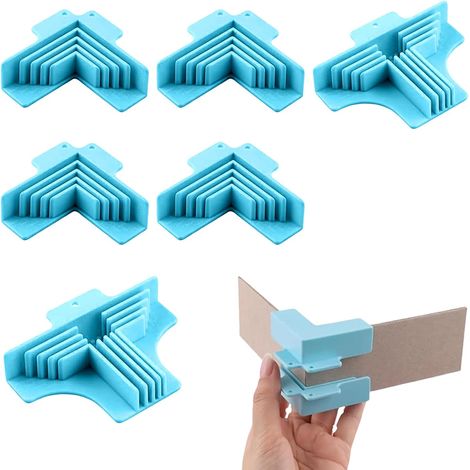 Pinces d'angle – Guides de positionnement d'angle, pinces d'angle pour travaux manuels, construction portable et robuste, facile à utiliser, collage et fixation, outil d'alignement, accessoire de (1/5)