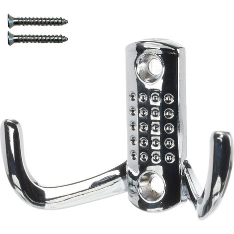 Colgador de pared Riex XV06 cromado pulido (1/5)