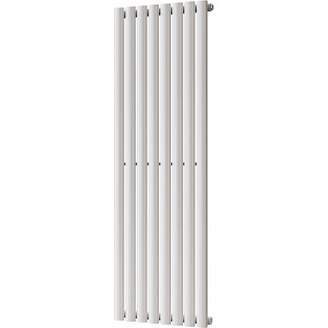 Omeara - White Vertical Radiator H1400mm x W464mm Single Panel (1/3)
