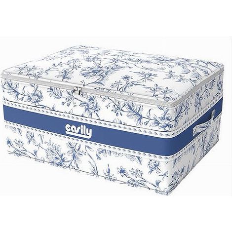 Cleafe - Box Portatutto Scatola Salvaspazio Contenitore Organizer 45x35x20cm Fantasia 87319 - (1/5)