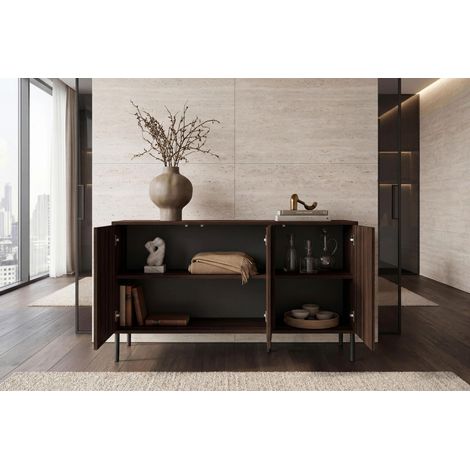 Mömax Sideboard Diamond Dunkelbraun (1/5)
