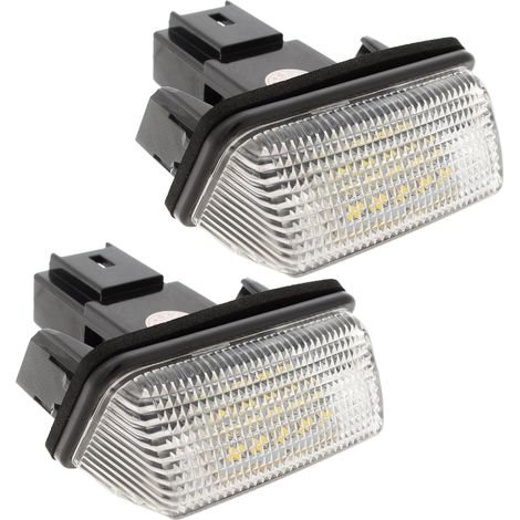 Toyota Auris I II Avensis III Corolla X Verso Yaris III LED-Kennzeichenbeleuchtung, 2er-Set