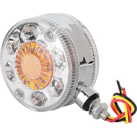 Feux de position latéraux à LED rouge/jaune 24 V adaptés aux camions, remorques et fourgonnettes. (1/5)