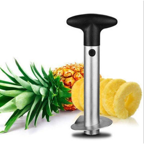 Trancheuse à ananas, éplucheur à ananas, trancheuse à ananas en acier inoxydable