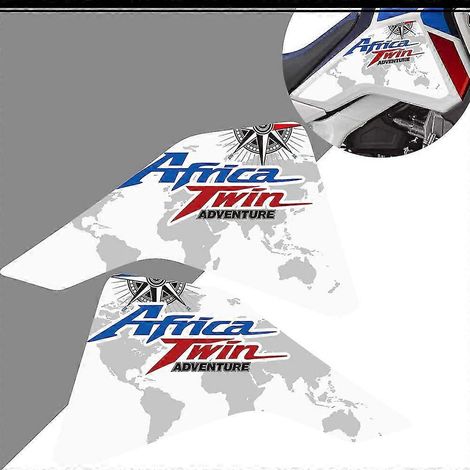 Protections latérales de réservoir pour Honda CRF1100/CRF 1100 L Adventure Adv (2019-2021) - Kit d'autocollants et de protections pour visière - 2019-2021 (1/5)