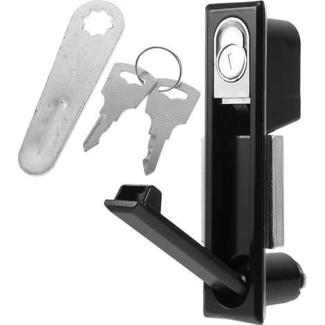 1 Serrure robuste pour meubles, contrôle de porte, anticorrosion (1/5)