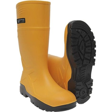 Botte Pu S5 Ci Fo Couleur : Jaune Taille 39 - Portwest (1/2)