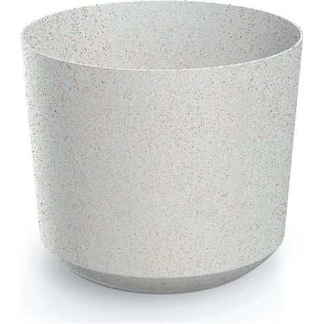 Prosperplast Blumentopf TUBO Eco Wood Weiß 23,9 cm (1/2)