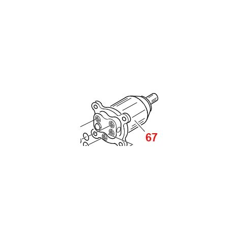 Accionamiento hidráulico Danfoss T1-2-4 ORIGINAL GIANNI FERRARI 00.41.00.0720