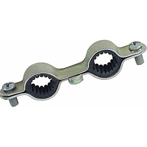 Collier de fixation double isophonique Ø16 5 pièces BOUTTÉ
