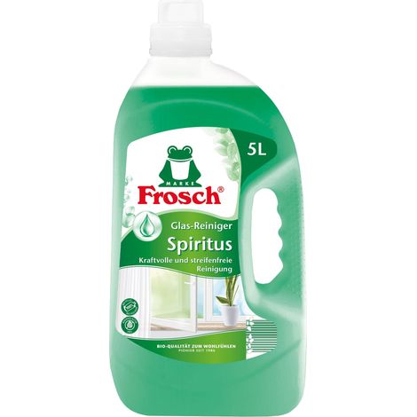 Frosch Spiritus Detergente per vetri per lucidare senza aloni, confezione da 1 (1 x 5000 ml) (1/3)