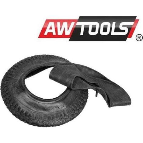 1 Pneu - Chambre A Air - 4.80-4.00-8 2PR - Pour Brouette - Diamètre 390 mm - Charge Max 130 kg (1/2)