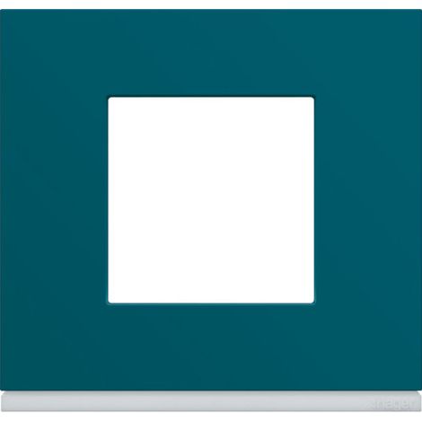 Plaque gallery 1 poste plastique peint peacock (WXP0802)