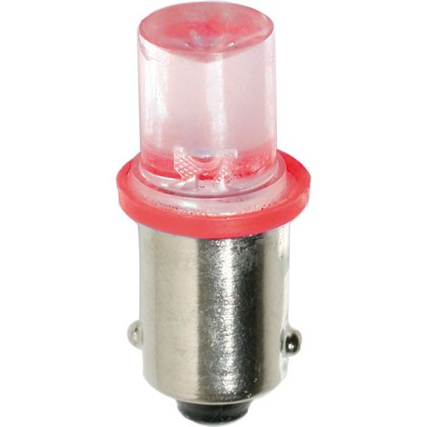 24V Led Series - 1 Led - (T4W) - BA9s - 2 pz - D/Blister - Rosso (1/4)