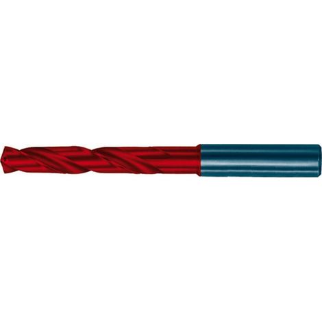 Broca Espiral carburo SuperLine, 5 x D, DIN 6535-HA, superficie FIRE, Ø m7 : 6,30 mm, longitud. total 91 mm, longitud. 44 mm