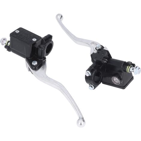 2 Stück universelle 7/8-Zoll-Brems- und Kupplungshebel, links/rechts Ersatzset für Majesty Cruiser T2 T3 T5 T8 Roller (1/5)