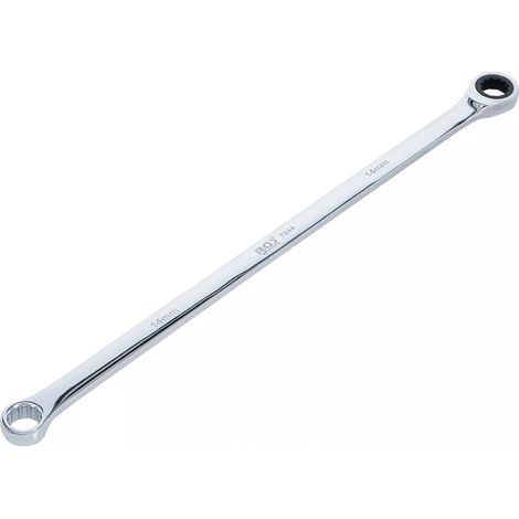 Llave de carraca BGS 7244 72 dientes mecanismo fino 337 mm