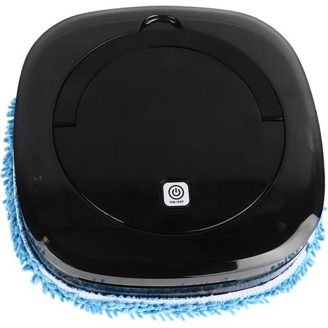 Robot laveur de sols durs rechargeable par USB, nettoyeur eau et poussière, machine de lavage automatique fine et silencieuse pour poils d'animaux, rechargeable par USB. (1/5)