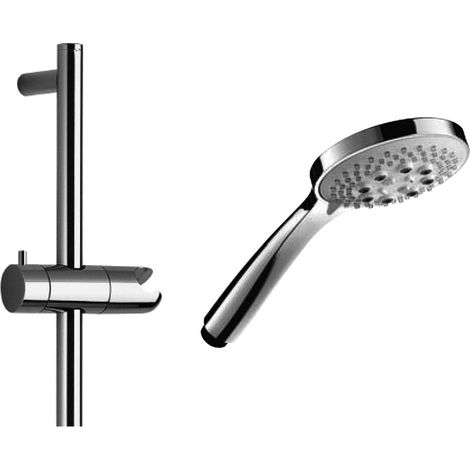 GALINDO 367513 Kit Ducha TEKNO Con Accesorios Slim Multi Cromo Flexo PVC - ref: 367513 (1/2)