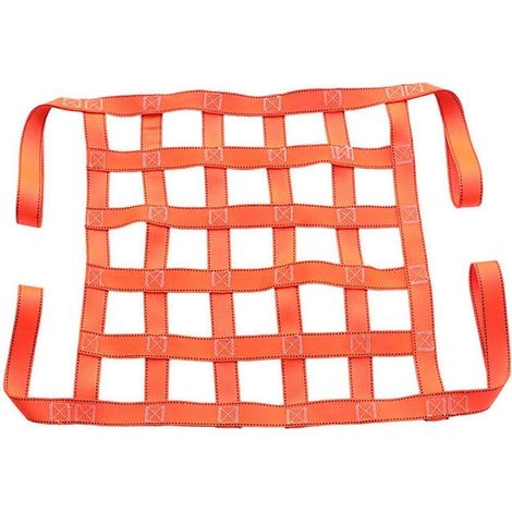 Filet de levage polyvalent à mailles carrées de 3,94 pouces, sangles de levage pour palan (1/5)