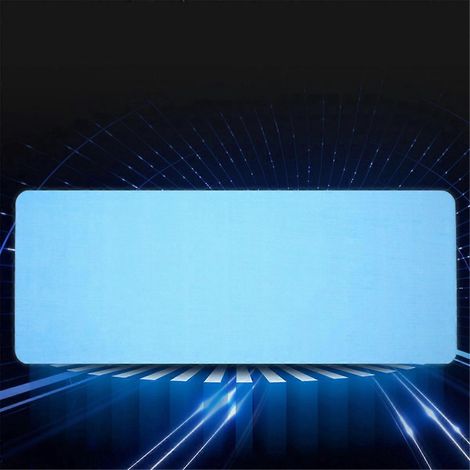 Tapis de yoga de voyage, tapis de sport pliable en daim antidérapant, bleu clair-- (1/5)