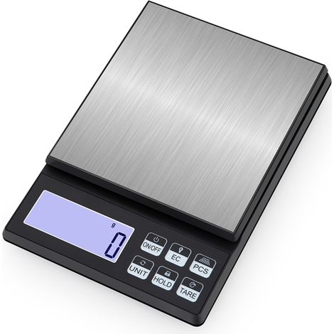 Balance de cuisine numérique 3 kg/0,1 g